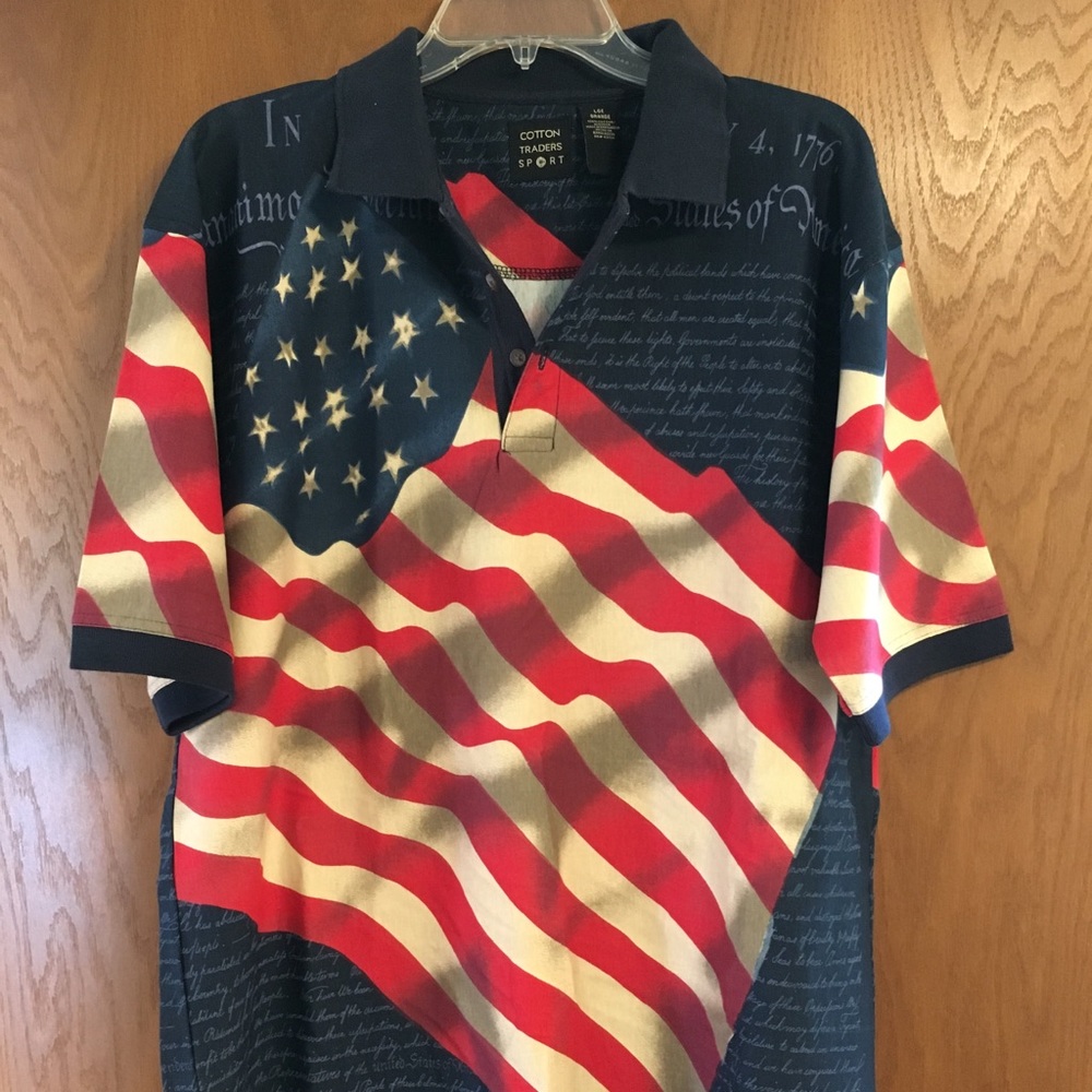 🇺🇸🇺🇸Men’s Patriotic Polo🇺🇸🇺🇸